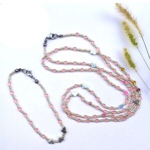 Waist chain set ( bracelet or anklet )